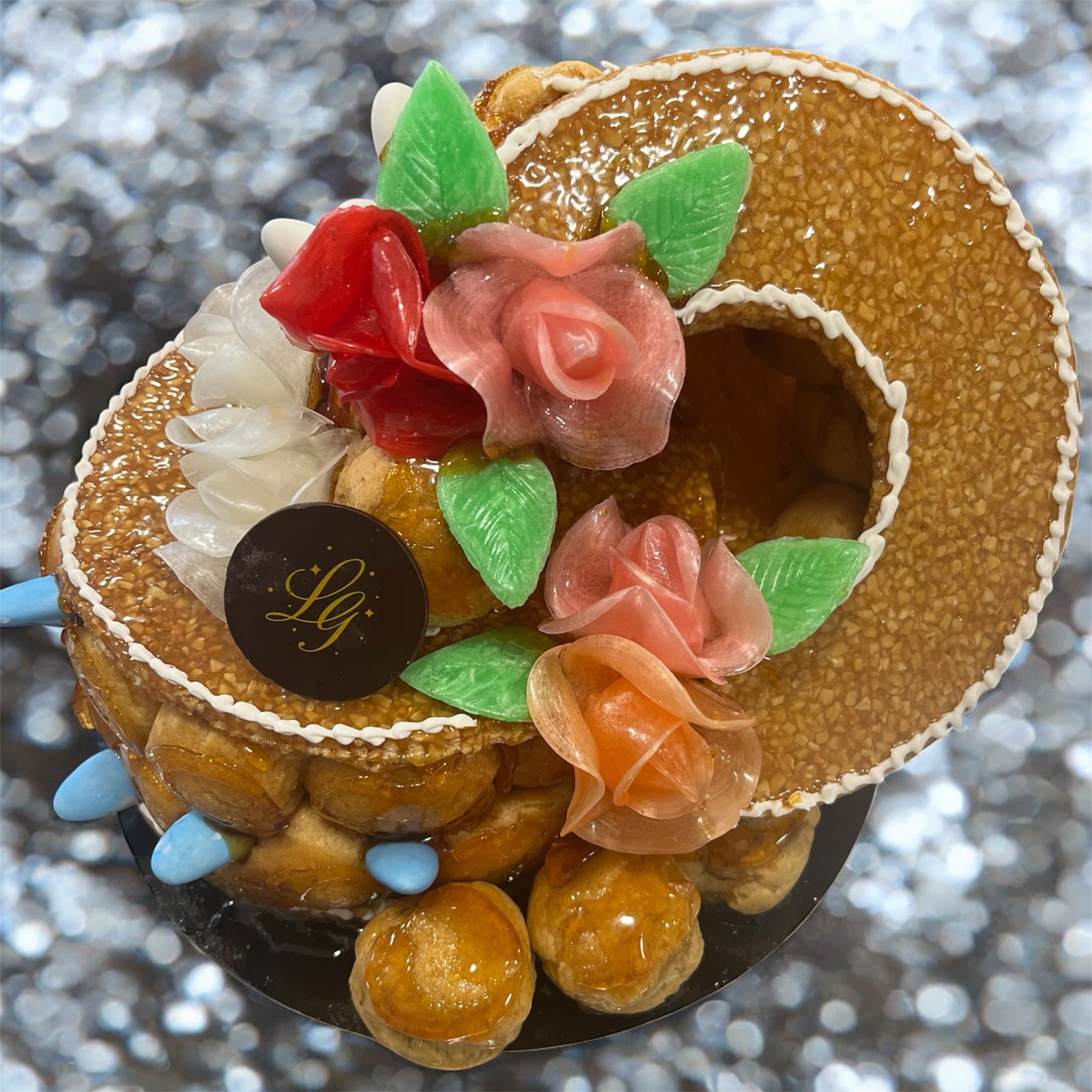 Moule à Croquembouche En Inox - Diamètre 235 Mm, Hauteur 350 Mm, Pour Pièces Montées