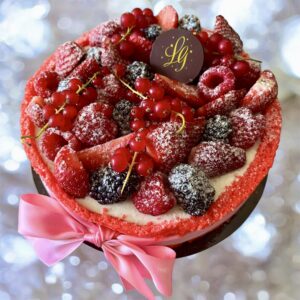 Charlotte fruits rouges