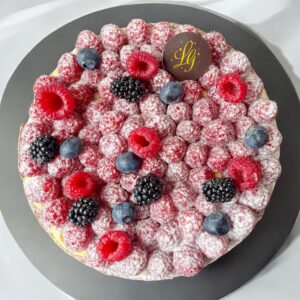 tarte passion framboise